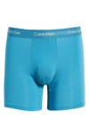 Calvin Klein Ultra Soft Modal Boxer Briefs In Kelly Green