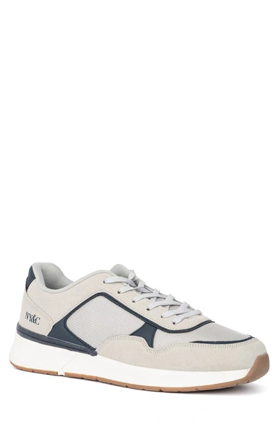 New York And Company Harvey Low Top Sneaker In Gray