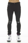Cult Of Individuality Punk Studded Super Skinny Jeans In Studd