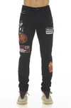 Cult Of Individuality Rocker Slim Rigid Jeans In Black
