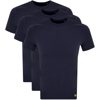 LYLE & SCOTT LYLE AND SCOTT THREE LOUNGE PACK T SHIRTS NAVY