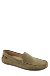 Marc Joseph New York 'broadway' Driving Shoe In Moss Suede