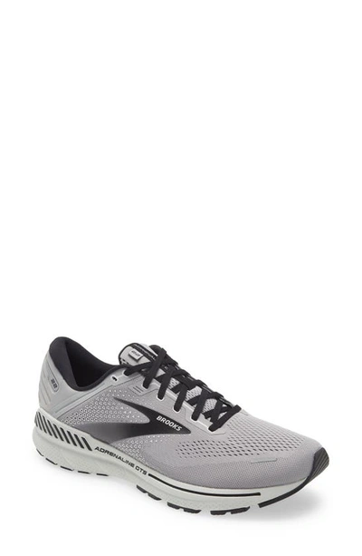 Brooks Adrenaline Gts 22 Running Sneaker In Alloy/gray/black