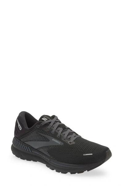 Brooks Adrenaline Gts 22 Running Sneaker In Black