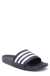 Adidas Originals Adilette Comfort Sport Slide In Black/white
