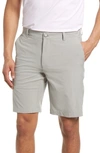 Peter Millar Salem High Drape Performance Shorts In British Grey