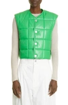 BOTTEGA VENETA QUILTED LEATHER VEST