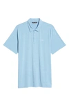 TRAVISMATHEW THE HEATER SOLID SHORT SLEEVE PERFORMANCE POLO