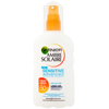 Garnier Ambre Solaire Kids Sensitive Sun Cream Spray Spf 50+ 200ml