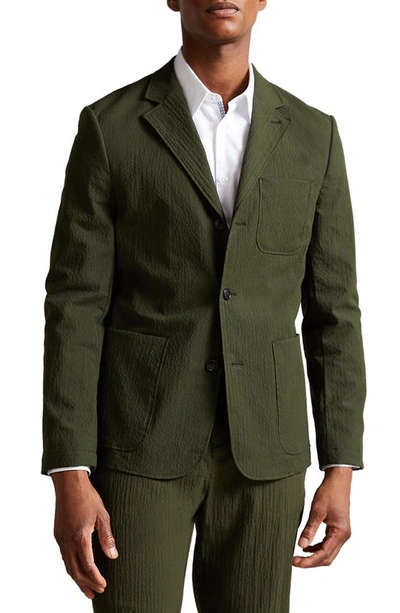 Suit Jacket Ted Baker Khaki Jacket Herringbone Moleskin Jacket