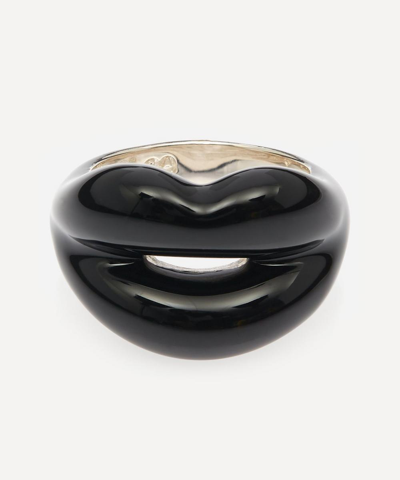 Solange Azagury-partridge Black Hotlips Ring