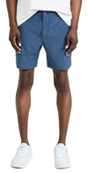 Faherty Belt Loop All Day 7" Shorts Navy