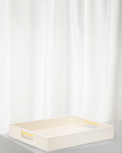 Aerin Piero Lacquer Cream Tray