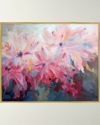 Ati Pompom Floral Giclee On Canvas