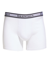 Balenciaga Men's Cotton-stretch Logo Boxer Brief In White