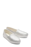 Toms Alpargata Plus Slip-on In Silver