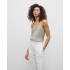 Club Monaco Recycled Kora Cami In Light Sage