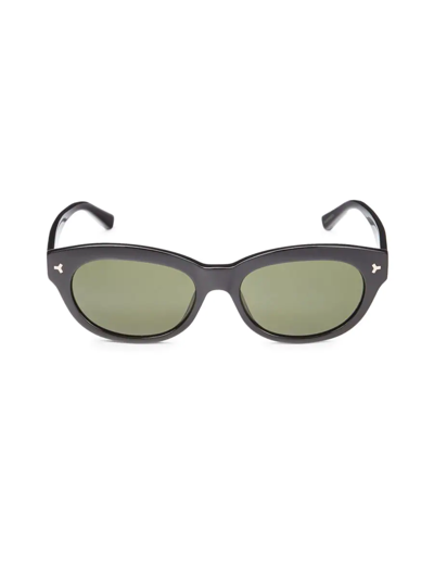 Bally Women's 54mm Oval Sunglasses In Black