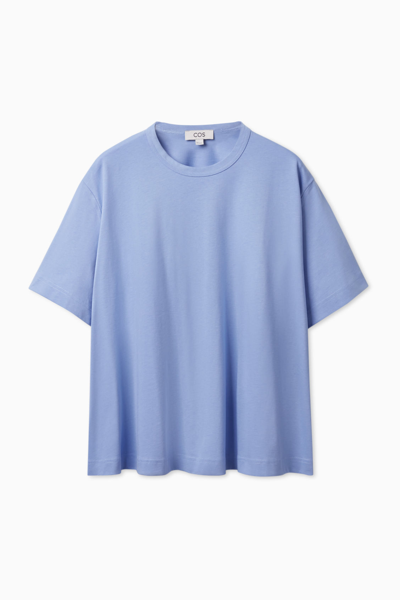 Cos A-line T-shirt In Blue