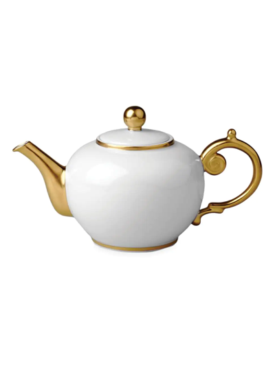L'objet Aegean Porcelain Teapot In Gold