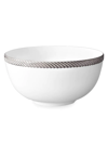 L'objet Corde Porcelain Bowl In Platinum