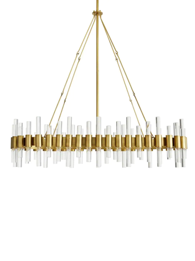 Arteriors Haskell Oval Chandelier In Clear