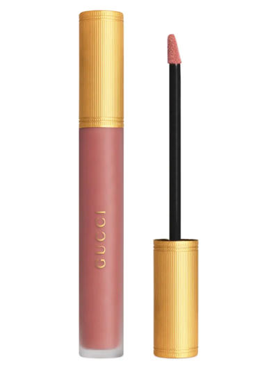 Gucci Women's Rouge À Lèvres Liquid Matte Lipstick In Brown