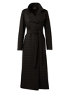 AKRIS WOMEN'S QUILTED BELTED TRENCH COAT