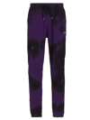 Icecream Tie-dye Running Dog Joggers In Acai
