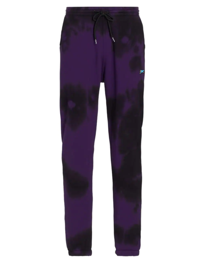 Icecream Tie-dye Running Dog Joggers In Acai