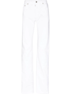 Maison Margiela Straight-leg Cotton Jeans In White