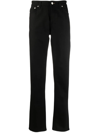 Won Hundred Slim-fit Low-rise Jeans In Black