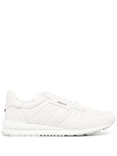 Bally Low-top Lace-up Trainers In White