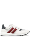 Bally Side Stripe Detailing Glow-top Sneakers In White