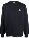 MONCLER LOGO PATCH SWEATSHIRT