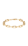 ADINA REYTER WOMEN'S 14K YELLOW GOLD 7MM WIDE ITALIAN CHAIN LINK BRACELET