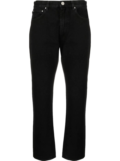 TOTÊME TWISTED-SEAM STRAIGHT-LEG JEANS