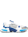 Dolce & Gabbana Airmaster Dg Logo Low-top Sneakers In Blue