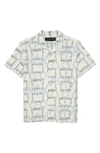 TREASURE & BOND KIDS' BUTTON-UP CAMP SHIRT