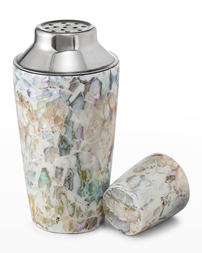 Ladorada Mother-of-pearl Cocktail Shaker