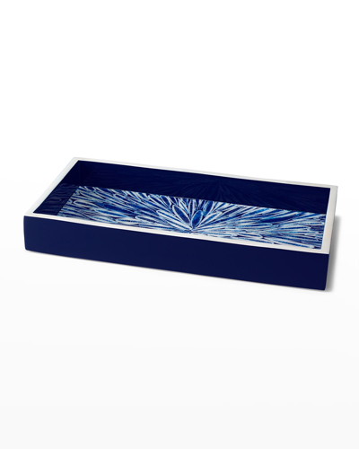 Ladorada 12" X 6" Blue Almendro Trinket Tray