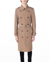 AMIRI MEN'S DOUBLE-BREASTED TRENCH COAT