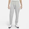 Nike Sportswear Club Tapered Logo-embroidered Cotton-jersey Sweatpants In Grey