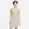 Nike Women's  Sportswear Essential Ribbed Dress In Grey