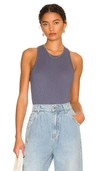 Splendid Eco Supersoft Rib Tank In Navy