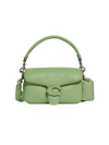 Coach Tabby 18 Pillow Leather Shoulder Bag In Lh Pale Pistachio