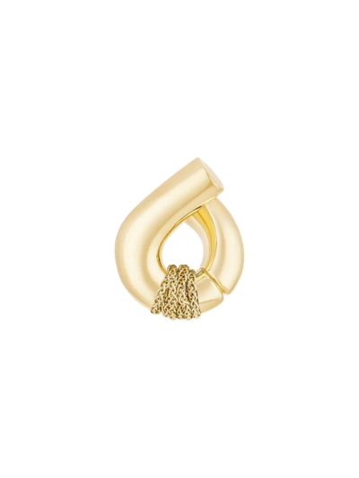 Tabayer Oera 18k Yellow Gold Inverted Earrings