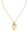 TABAYER WOMEN'S OERA 18K YELLOW GOLD PENDANT NECKLACE