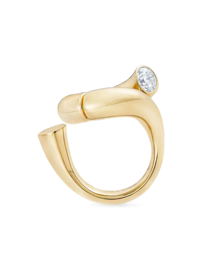 Tabayer Women's Oera 18k Yellow Gold & Diamond Ring