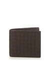 Bottega Veneta Bi-fold Intrecciato Leather Wallet In Brown